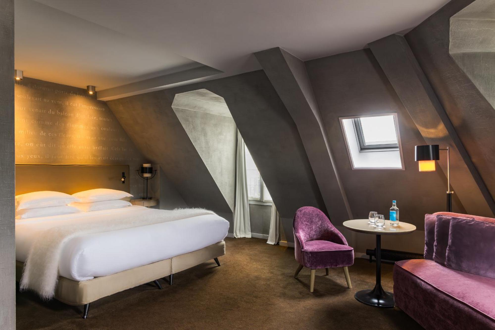 Le Pavillon Des Lettres Hotell Paris Exteriör bild