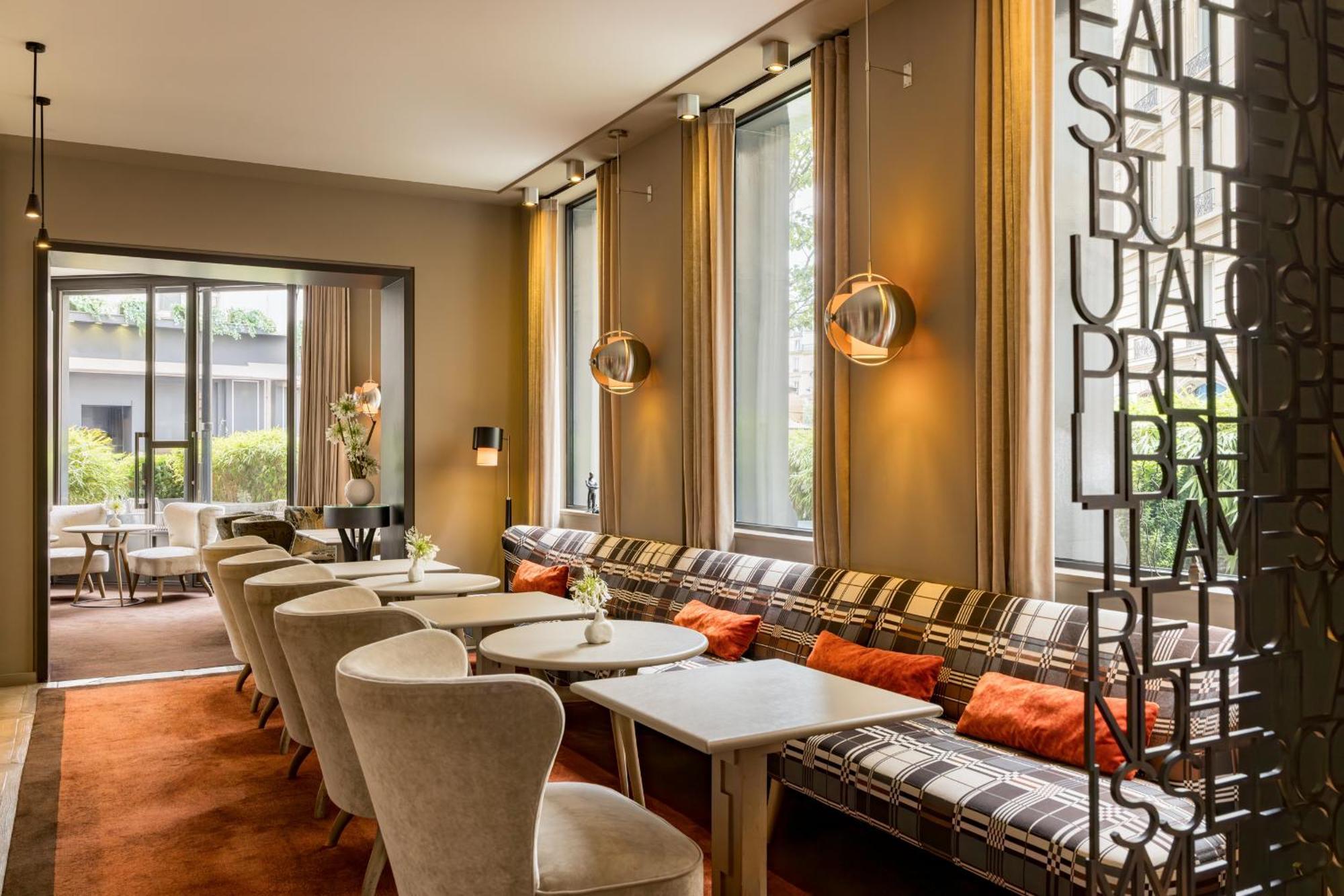 Le Pavillon Des Lettres Hotell Paris Exteriör bild