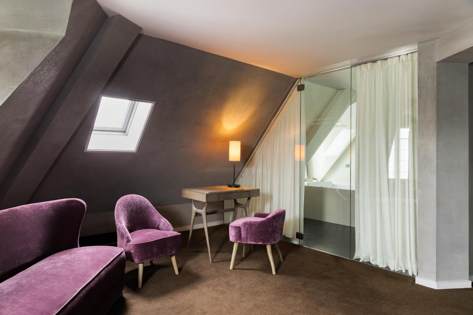 Le Pavillon Des Lettres Hotell Paris Exteriör bild