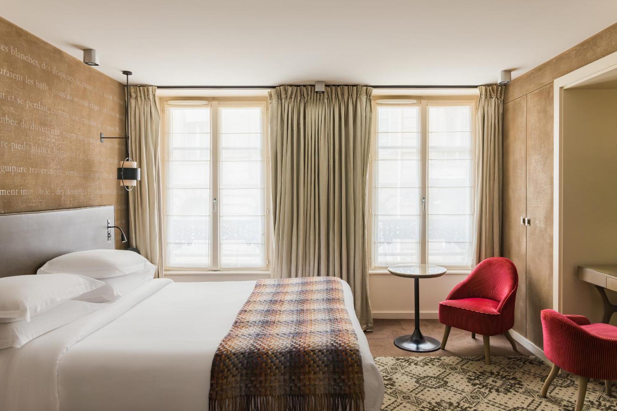 Le Pavillon Des Lettres Hotell Paris Exteriör bild